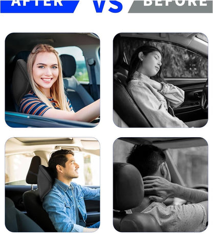 Memory Foam Car Headrest Pillow