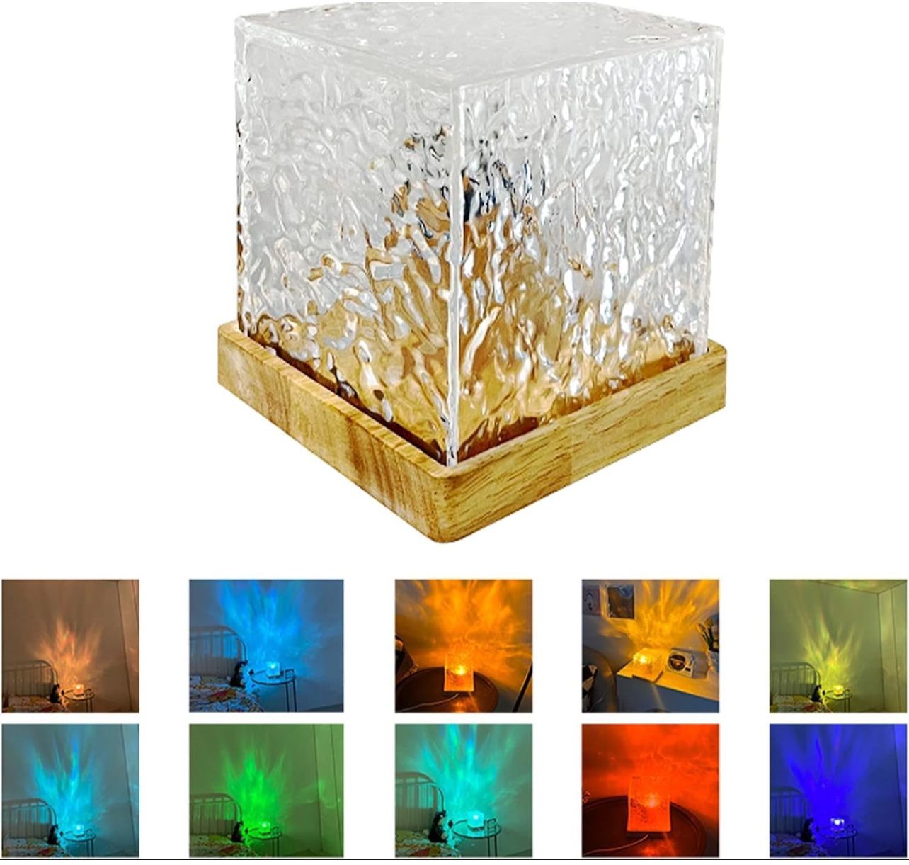 Water Ripple Night Light